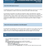 Roles and Expectations in the Unaccompanied Refugee Minor (URM) Program